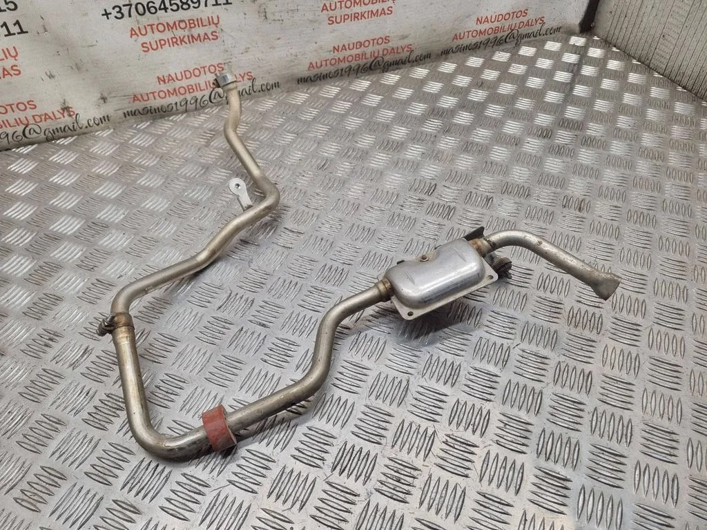 Webasto auxiliary heater silencer – Volkswagen Touareg I (2002-2010)