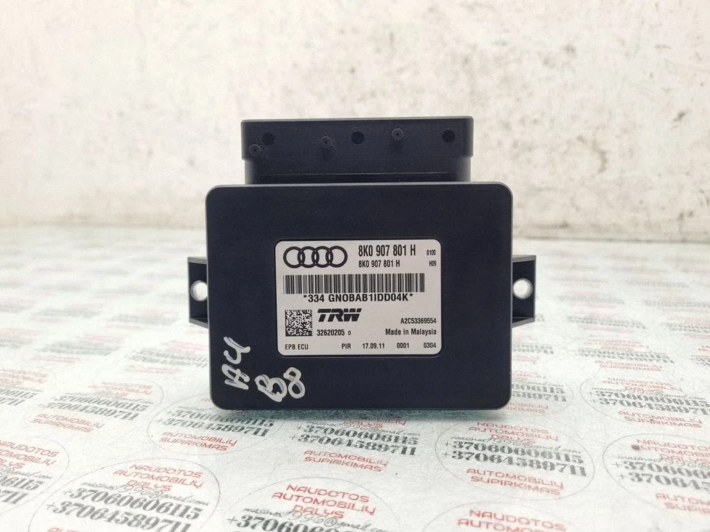 Käsipiduri juhtmoodul 8K0907801H