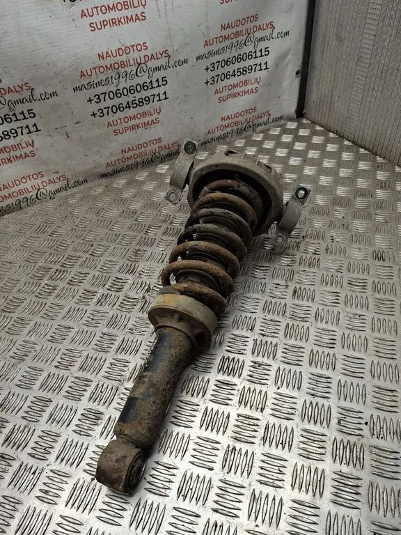 Rear shock absorber with coil spring – Volkswagen Touareg I (2002-2010)