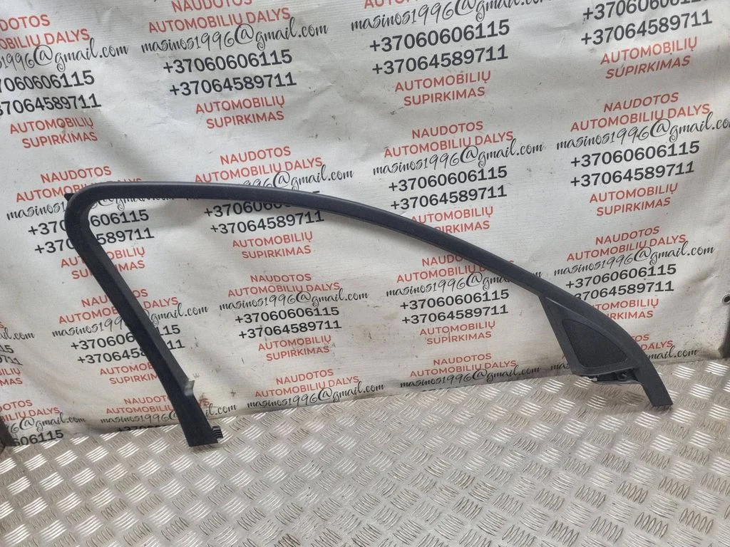 Front door glass trim molding 06559000