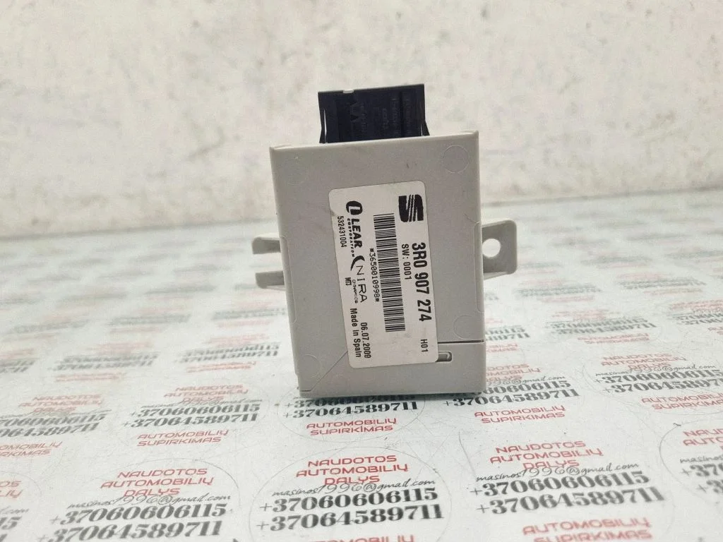 Tire pressure control unit – Seat Exeo (3R) (2008-2013)