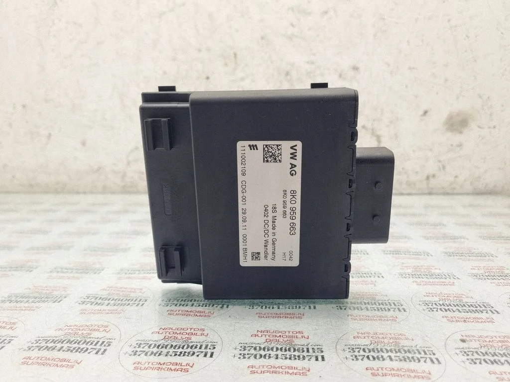 Voltage converter/converter module – Audi A4 Allroad B8 (2008-2016)