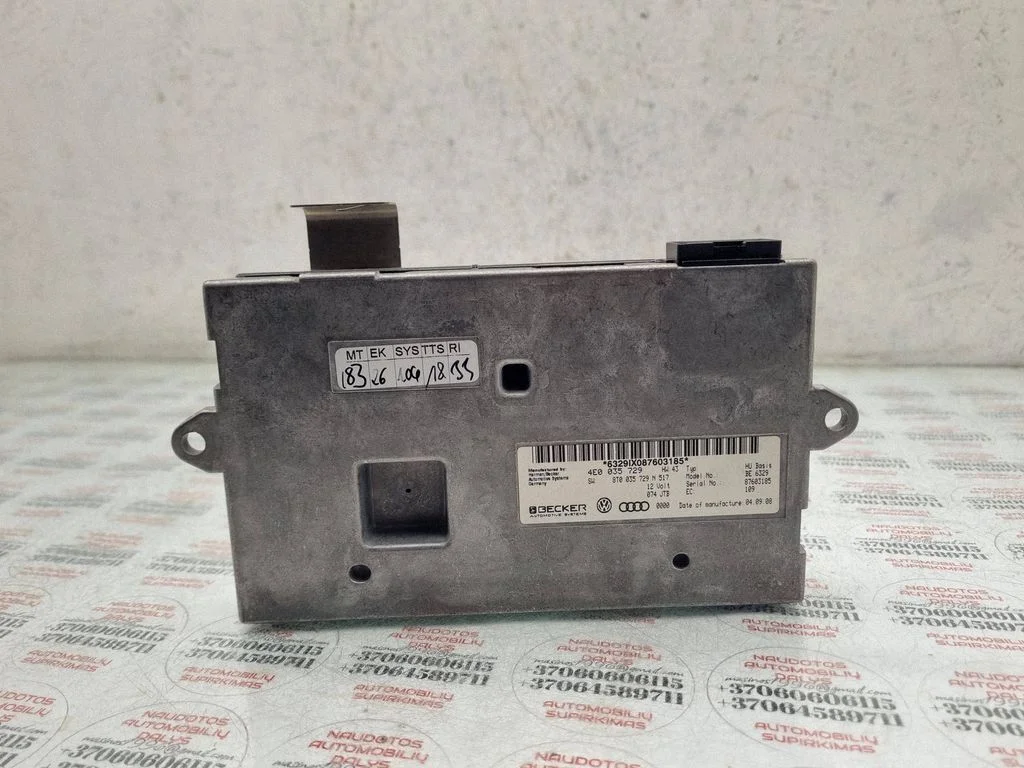 MMI control unit – Audi A4 Allroad B8 (2008-2016)