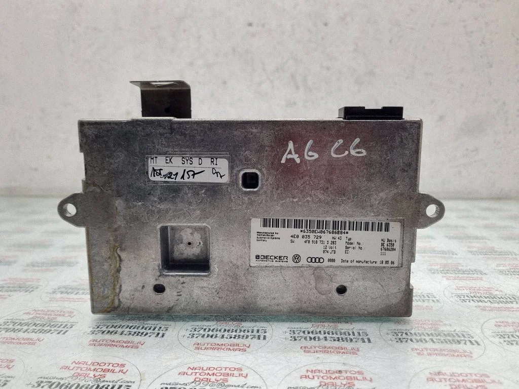 MMI control unit – Audi A6 Allroad C6 (2006-2011)