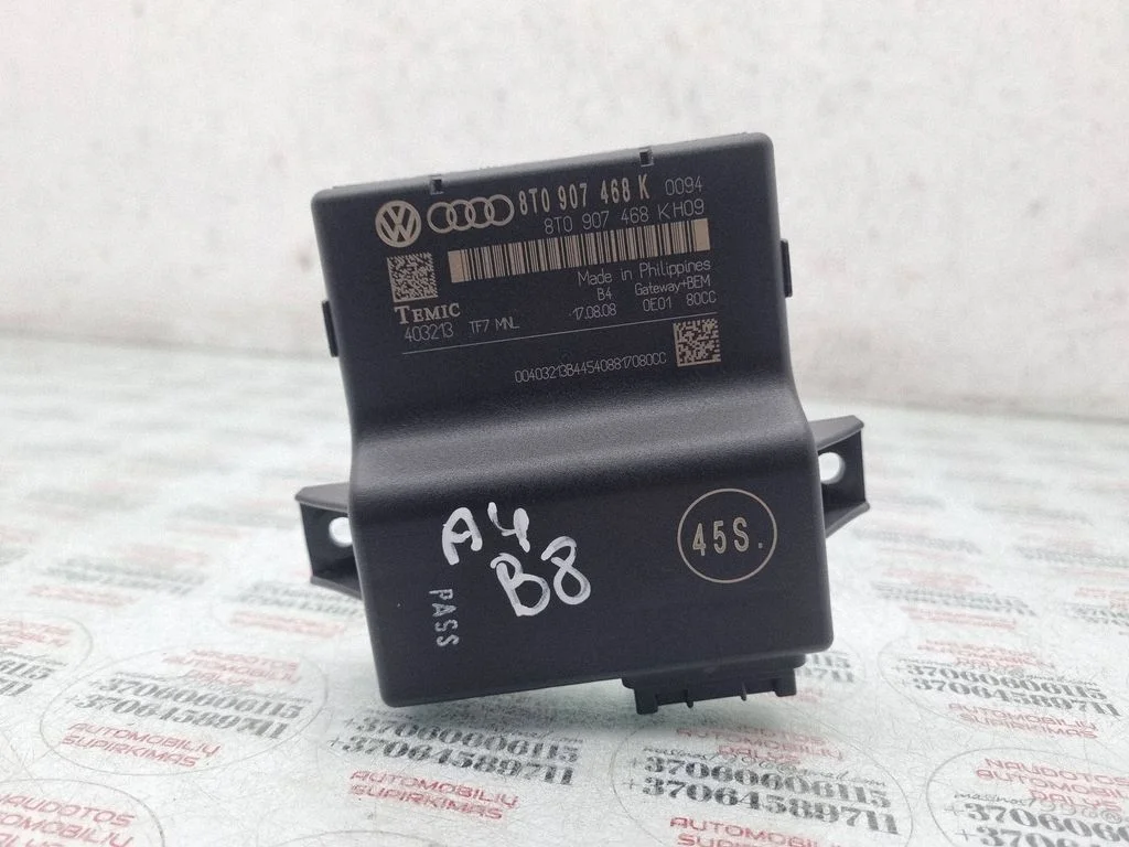 Gateway control module – Audi A4 Allroad B8 (2008-2016)