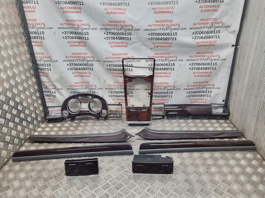 Salongi dekoratiivviimistluse komplekt – Audi A8 S8 D3 4E (2002-2009)