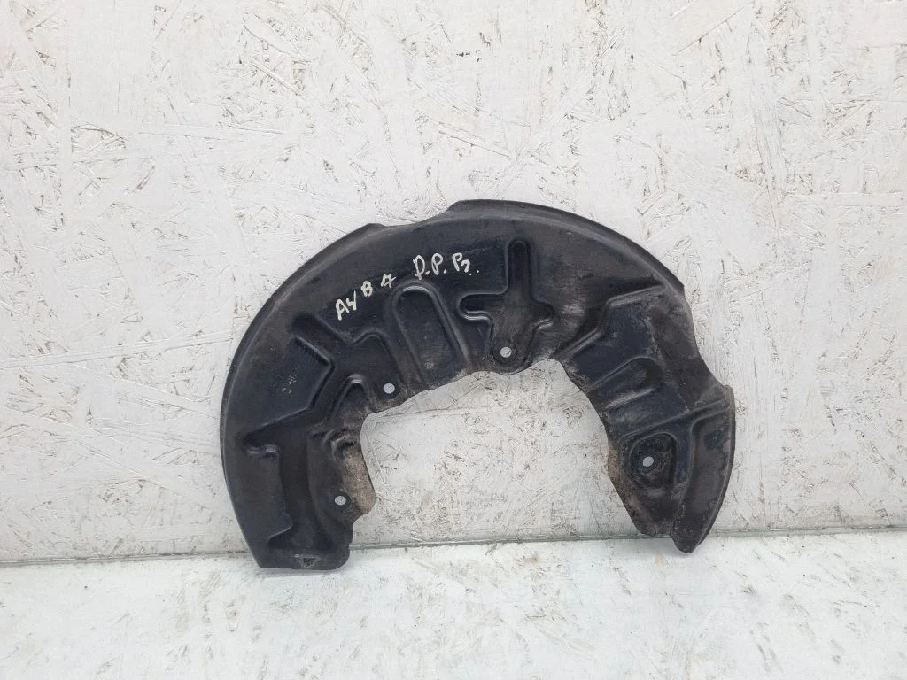 Front brake disc dust cover plate 8E0611312A