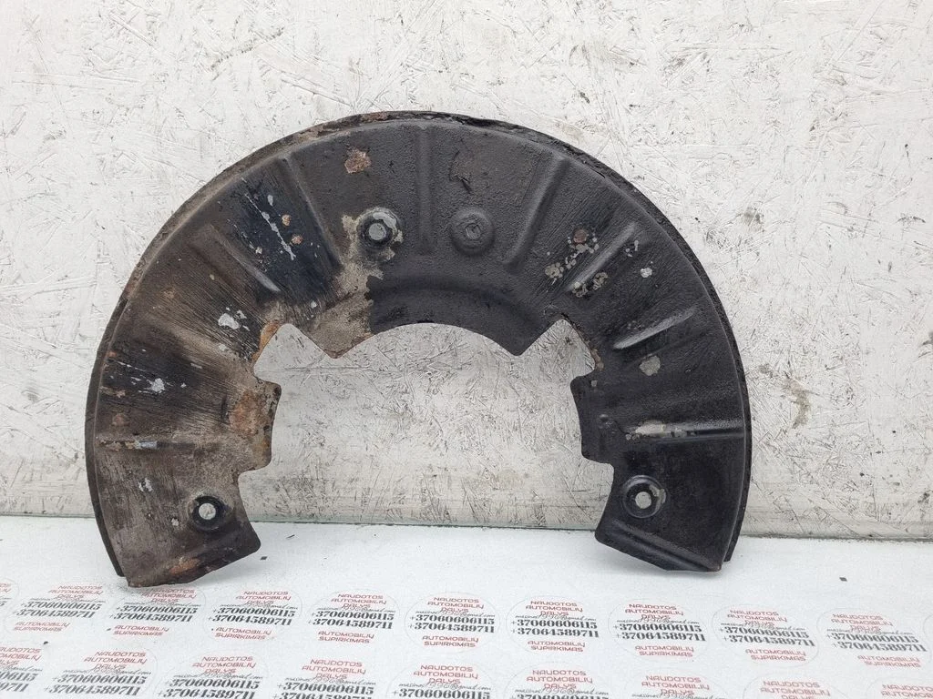 Front brake disc dust cover plate 7L0615311