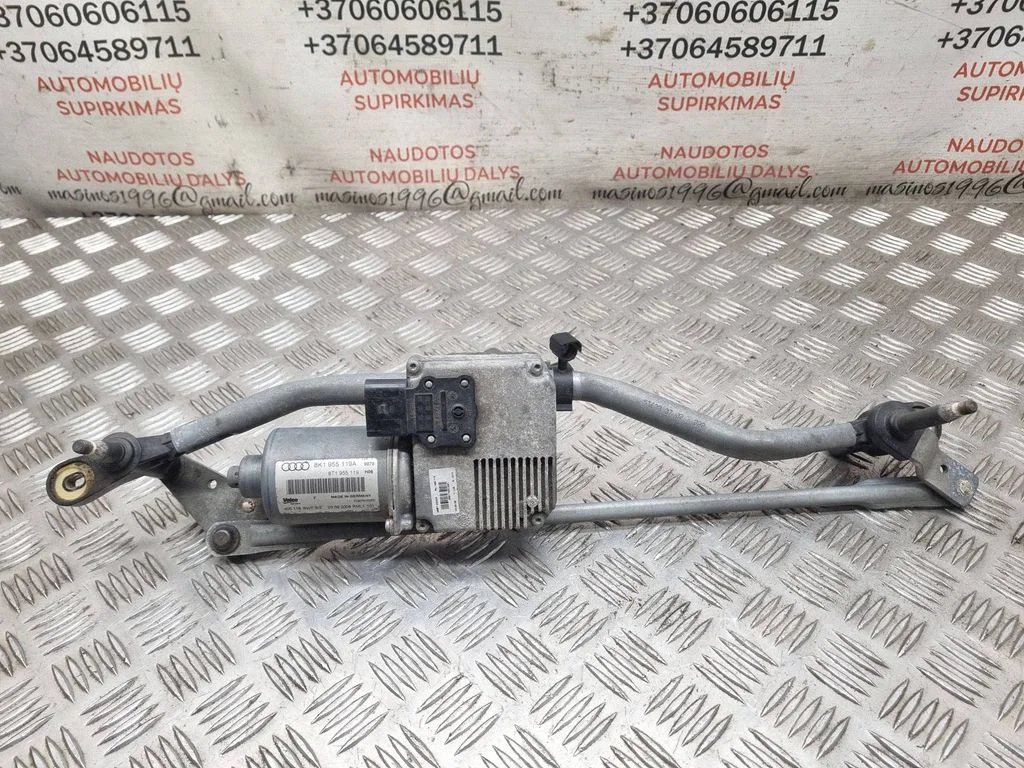 Front wiper linkage and motor – Audi A4 Allroad B8 (2008-2016)
