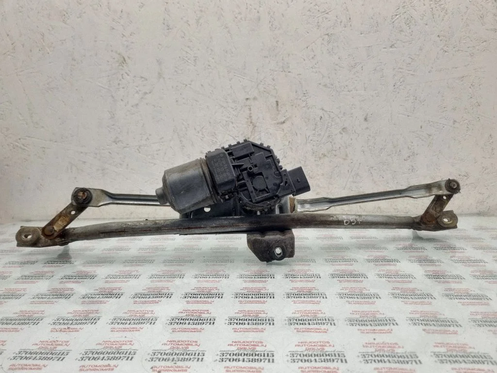 Front wiper linkage and motor 3B1955113C