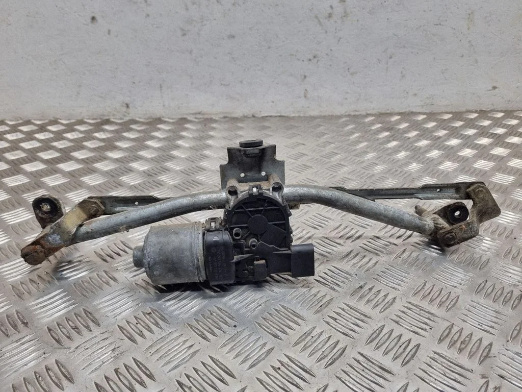 Front wiper linkage and motor 6Q1955023E