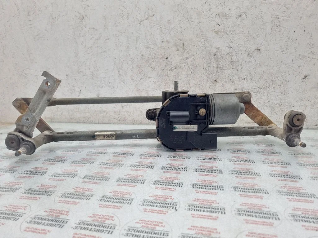 Front wiper linkage and motor 1K1955023G