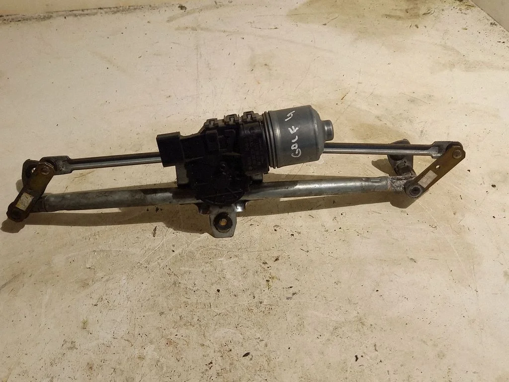 Front wiper linkage and motor 1J1955113C