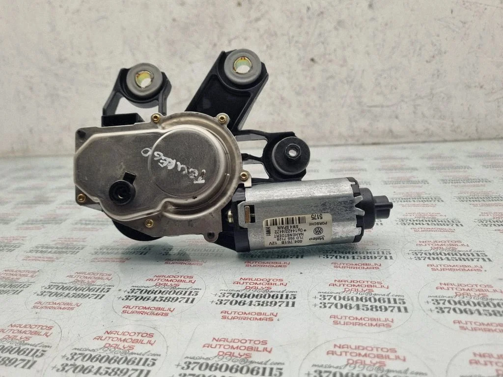 Rear window wiper motor – Volkswagen Touareg I (2002-2010)