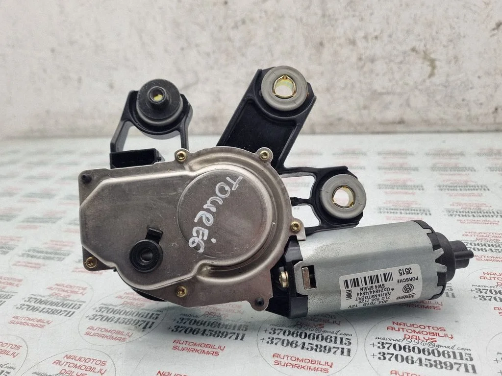 Rear window wiper motor – Volkswagen Touareg I (2002-2010)
