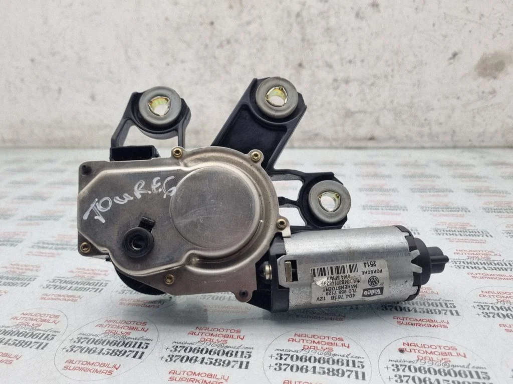 Rear window wiper motor – Volkswagen Touareg I (2002-2010)