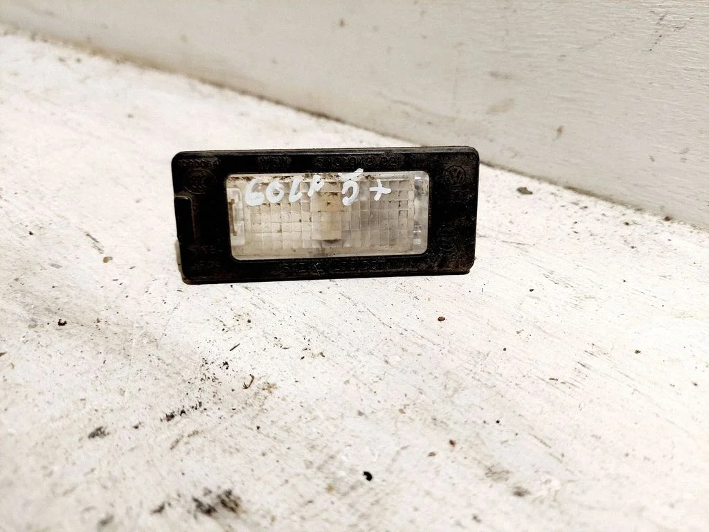 Number plate light 5N0943021