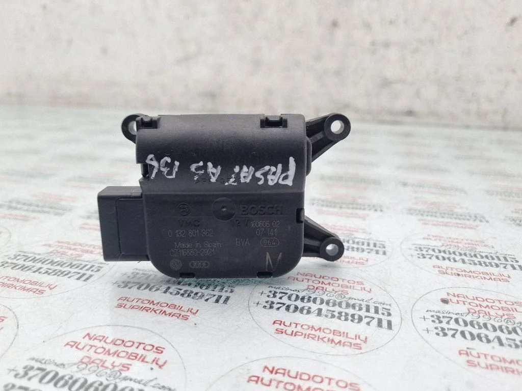 Gaisa aizvara motoriņš/aktuators 0132801362