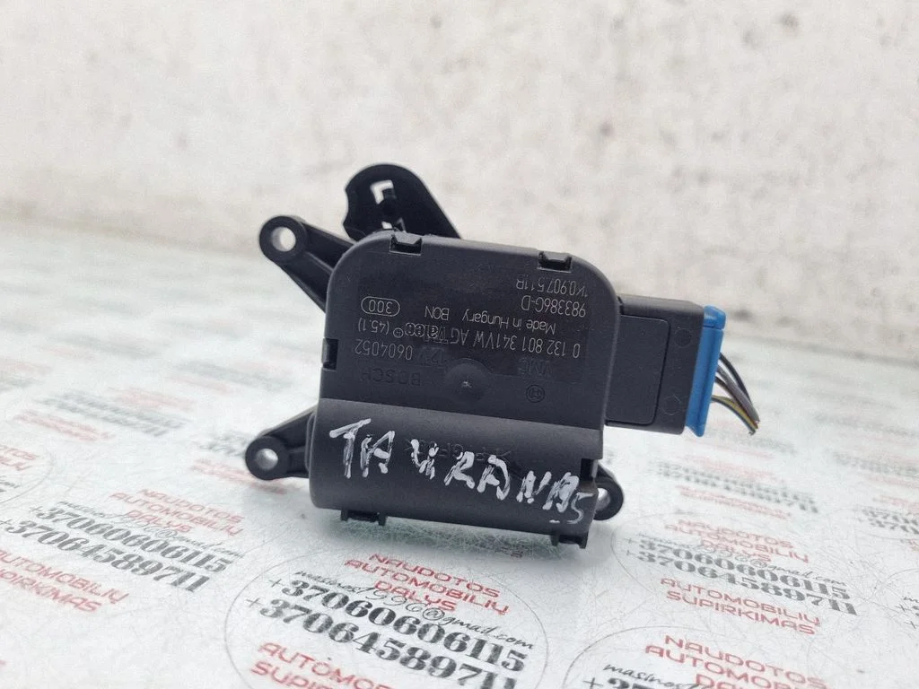 Air flap motor/actuator 1K0907511B