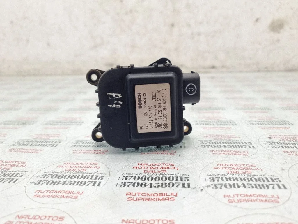 Air flap motor/actuator 8D1820511B