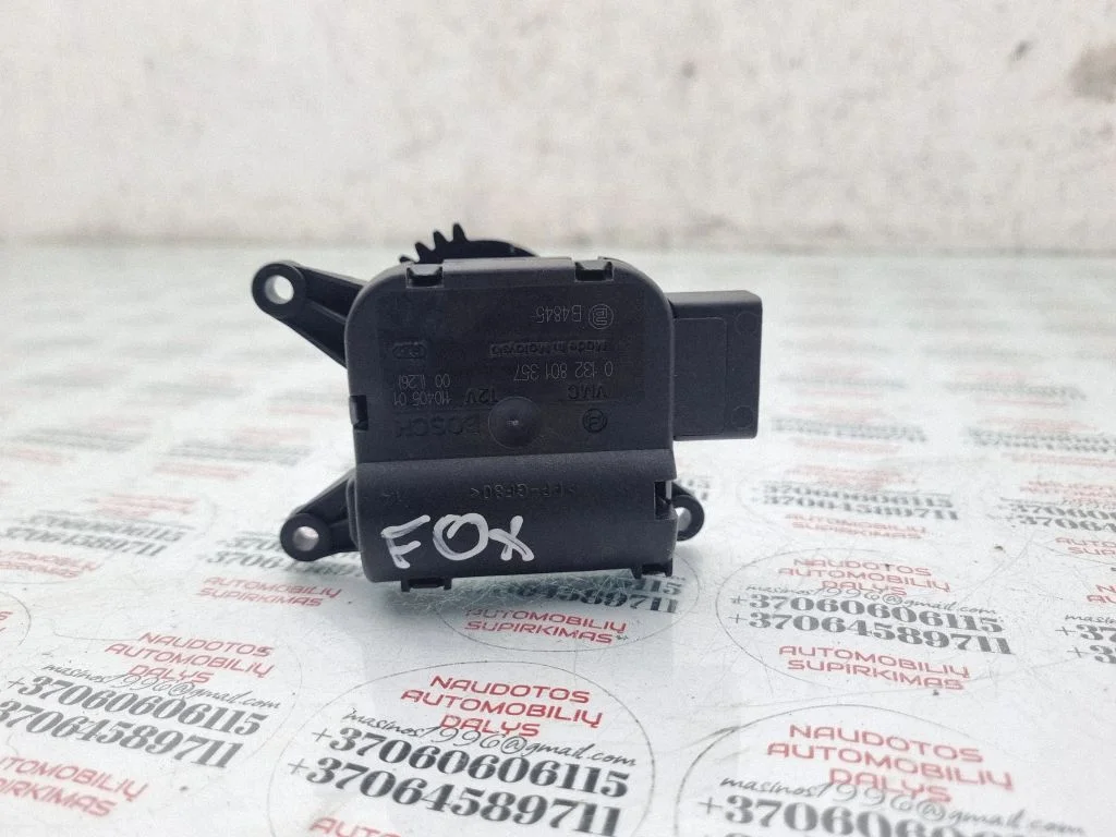 Air flap motor/actuator 0132801357