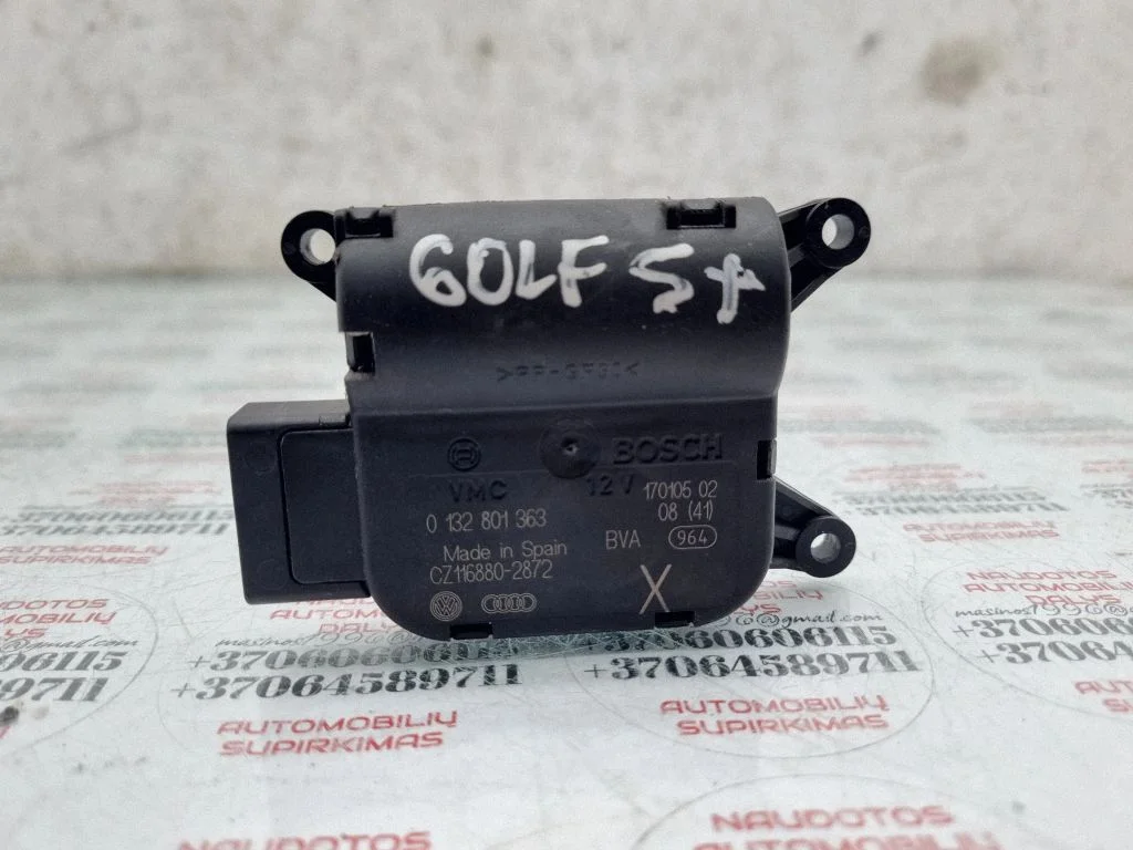 Air flap motor/actuator 0132801363