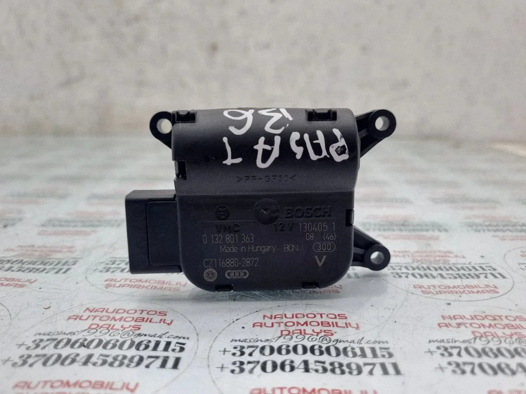 Gaisa aizvara motoriņš/aktuators 0132801363