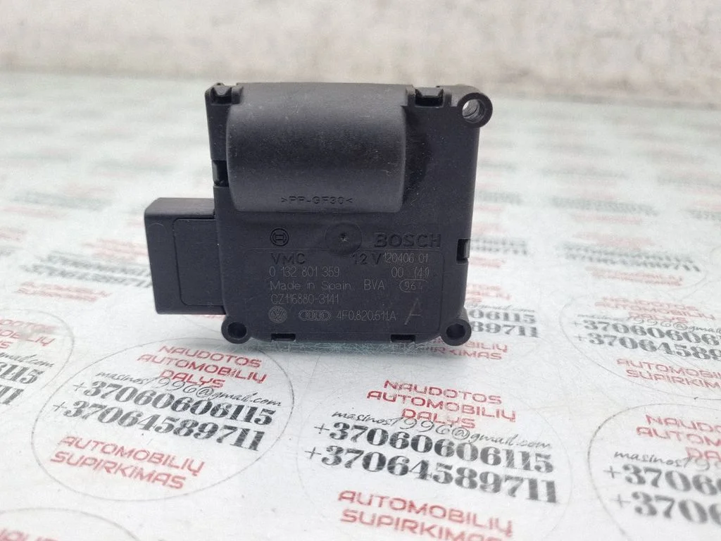 Air flap motor/actuator 4F0820511A
