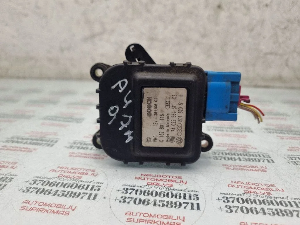 Air flap motor/actuator 8D1820511B