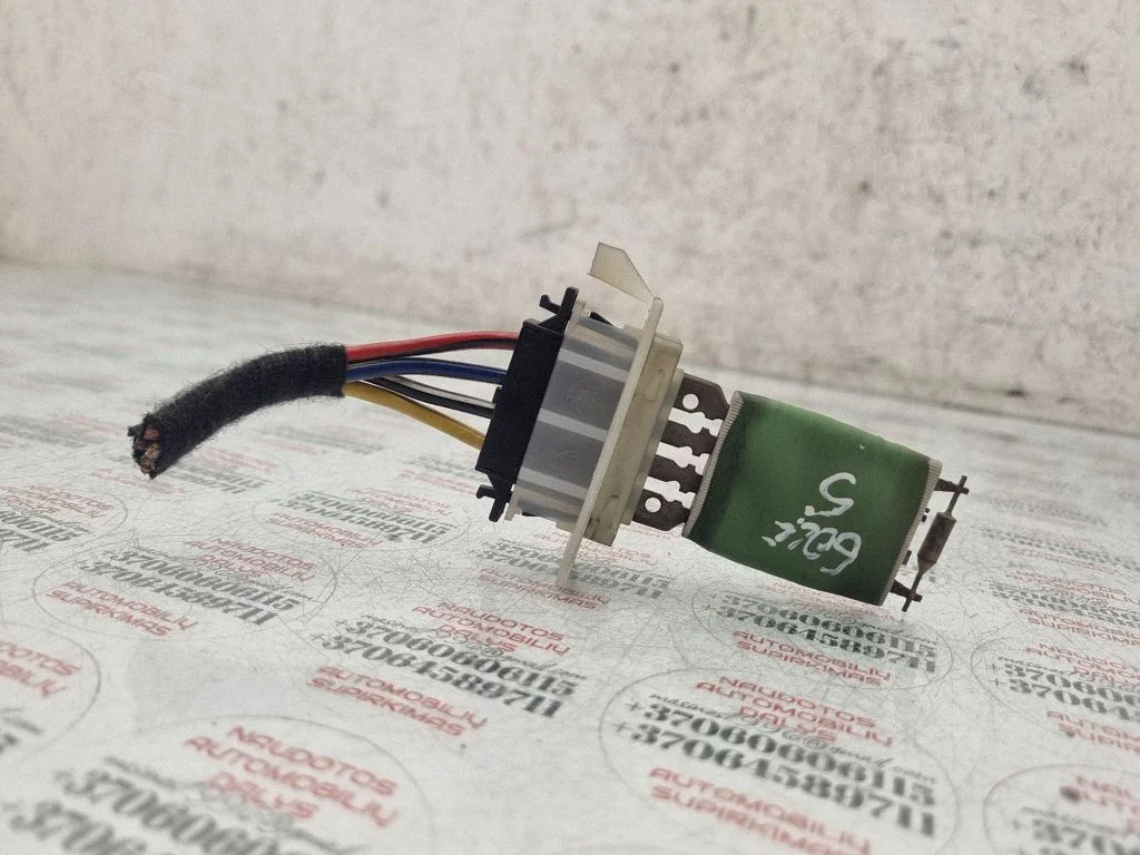 Heater blower motor/fan resistor
