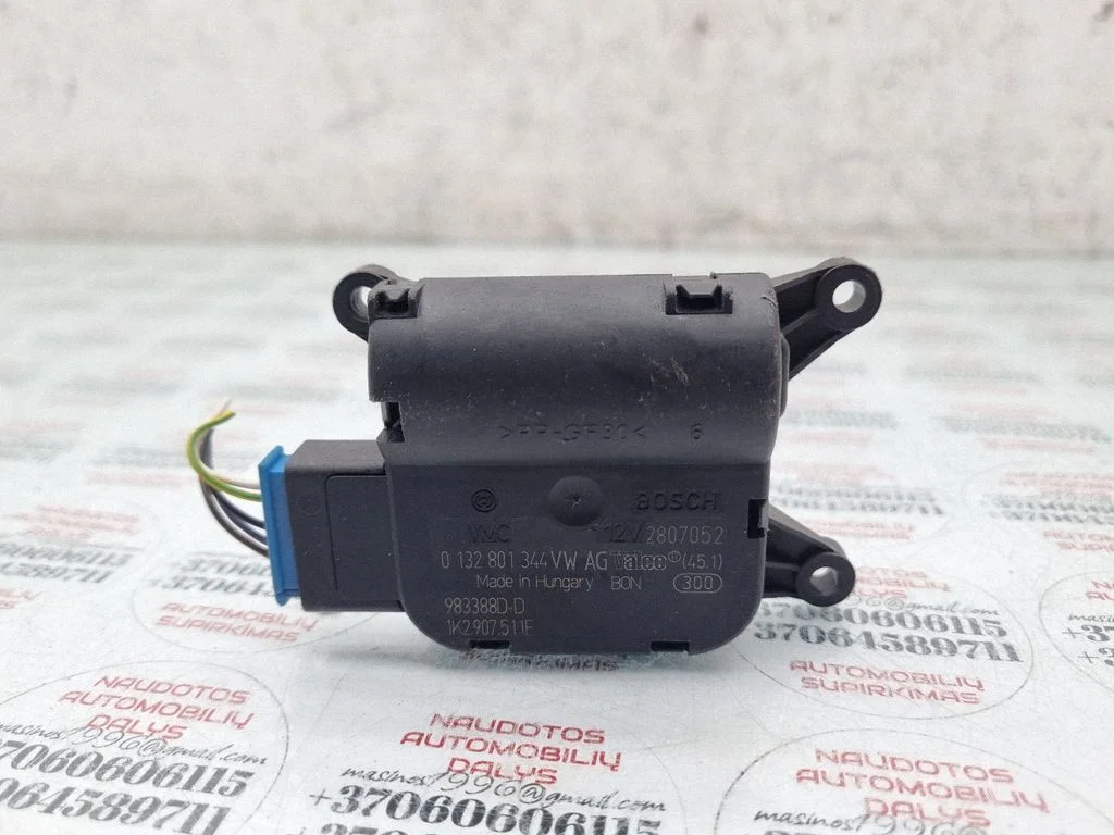 Air flap motor/actuator 1K2907511E