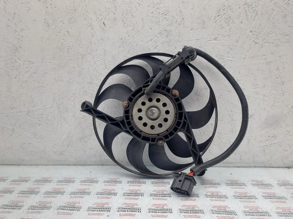 Electric radiator cooling fan