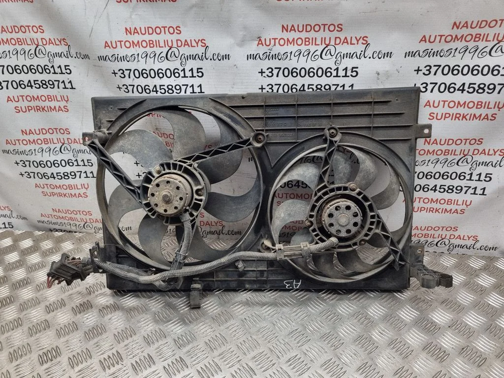 Electric radiator cooling fan – Audi A3 S3 8L (1996-2003)