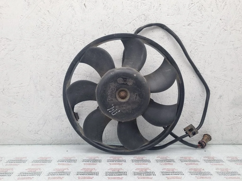 Electric radiator cooling fan