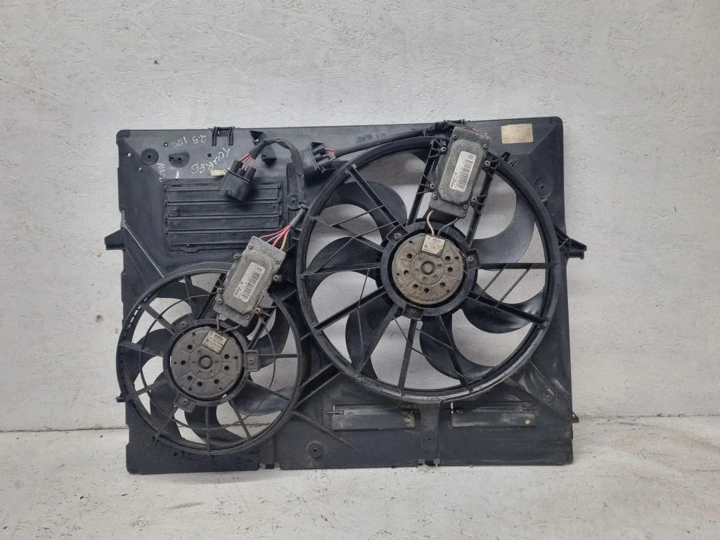 Elektriskais radiatora ventilators – Volkswagen Touareg I (2002-2010)