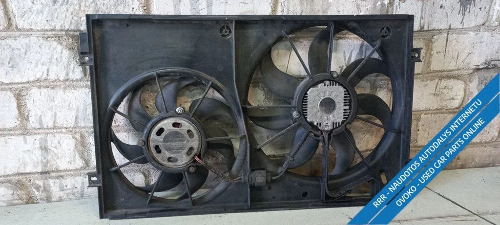 Elektriline radiaatori jahutusventilaator – Skoda Octavia Mk2 (1Z) (2004-2013)