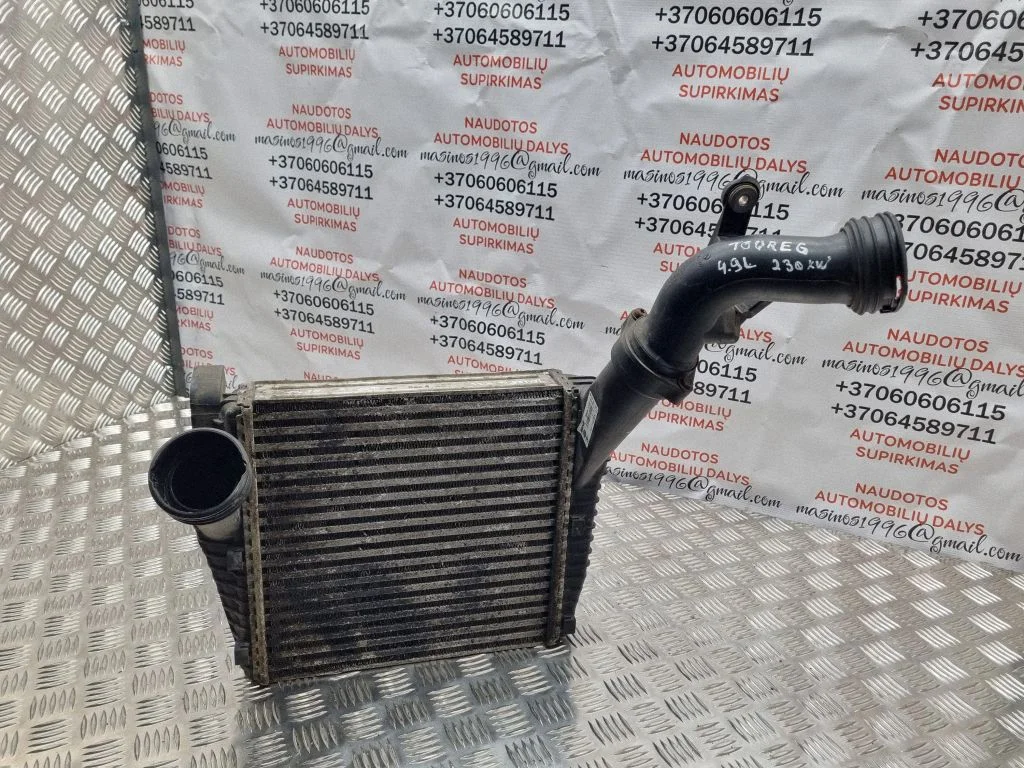 Starpdzesētāja (interkūlera) radiators – Volkswagen Touareg I (2002-2010)