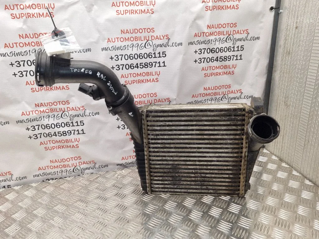 Starpdzesētāja (interkūlera) radiators – Volkswagen Touareg I (2002-2010)