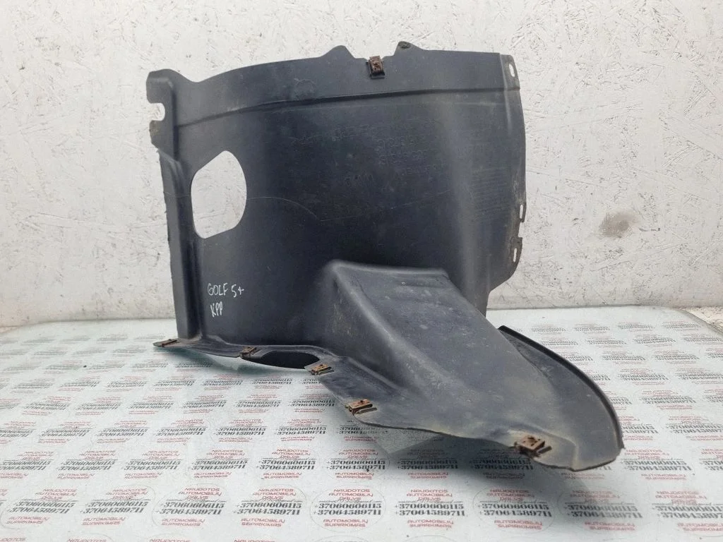 Front wheel arch liner splash guards 1K0805973B