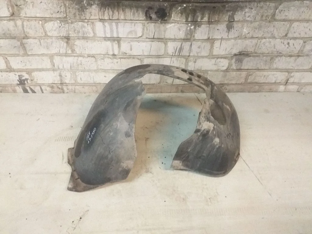 Front wheel arch liner splash guards 1K0805977B