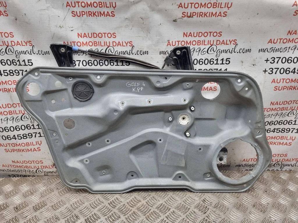 Front window lifting mechanism without motor 1J4837755E