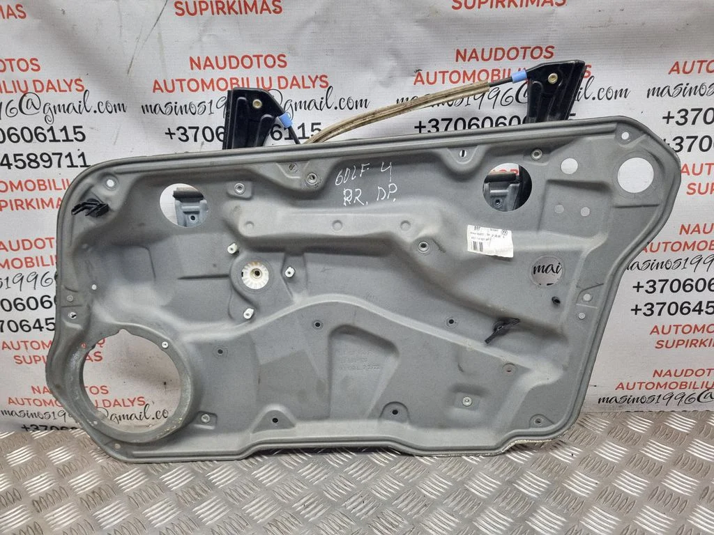 Front window lifting mechanism without motor 1J4837462H