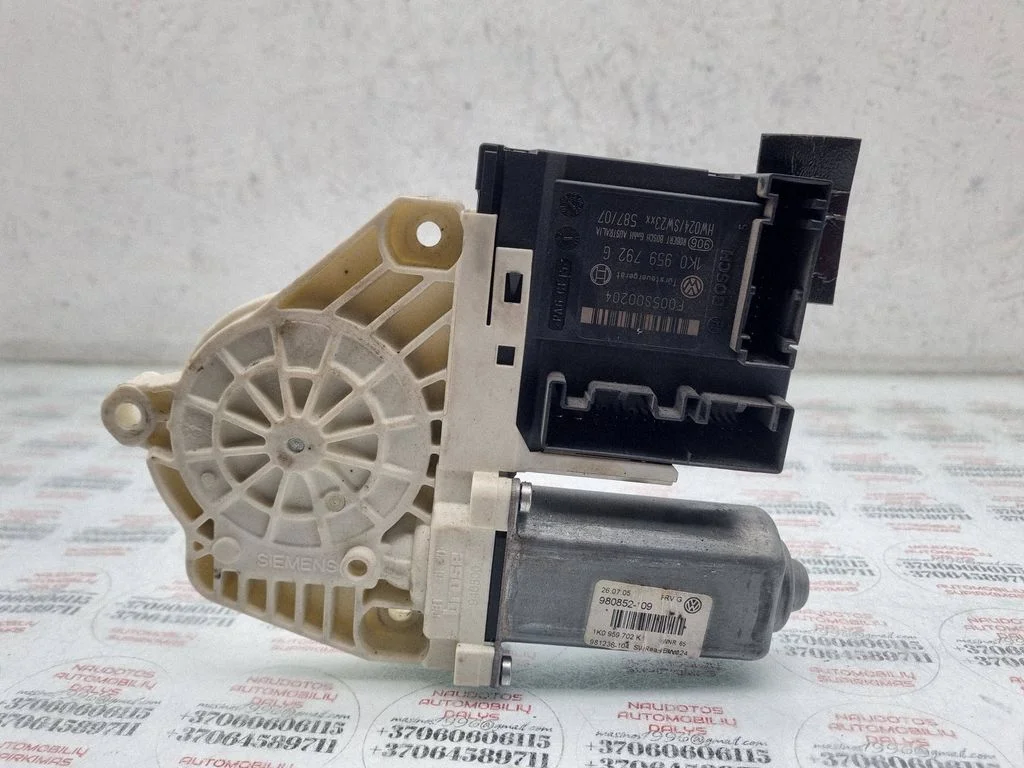 Front door window regulator motor 1K0959702K