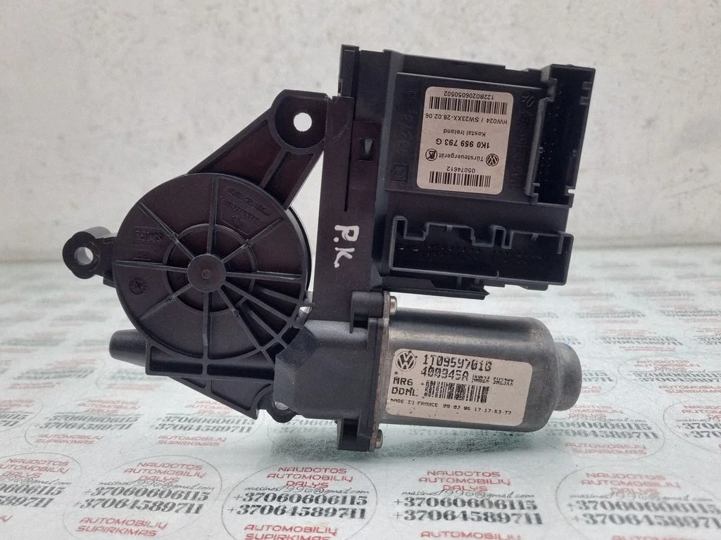 Front door window regulator motor – Skoda Octavia Mk2 (1Z) (2004-2013)