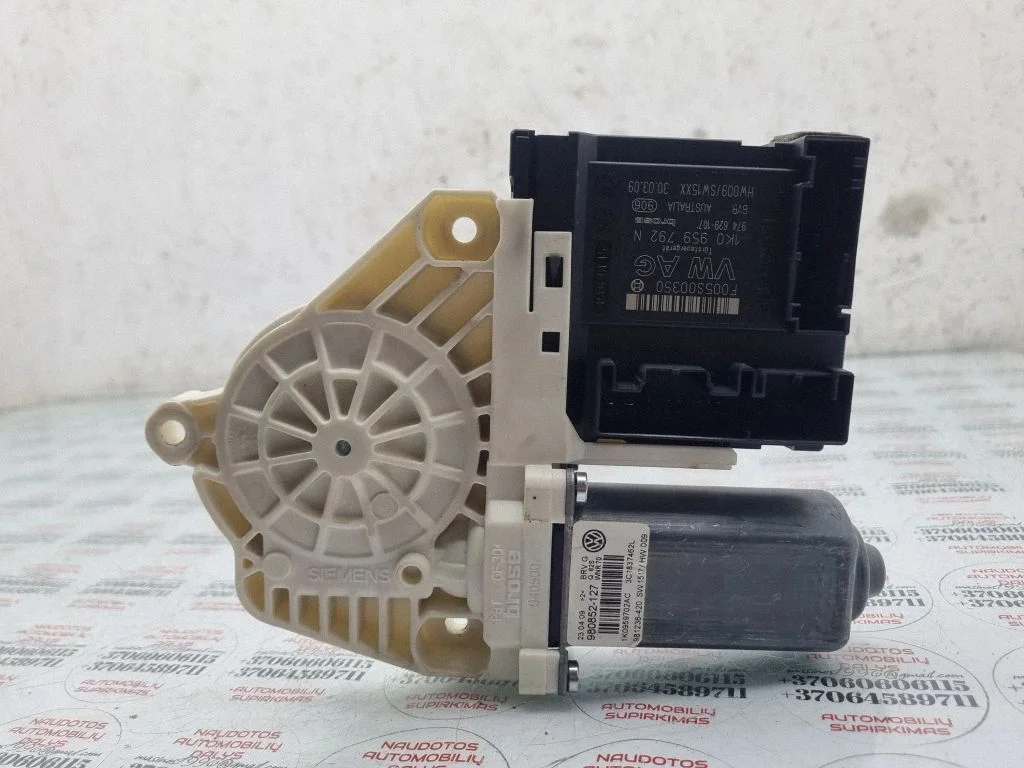 Front door window regulator motor 1K0959702AC