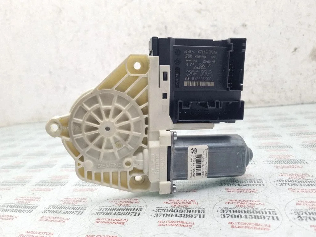 Front door window regulator motor 1K0959701AC