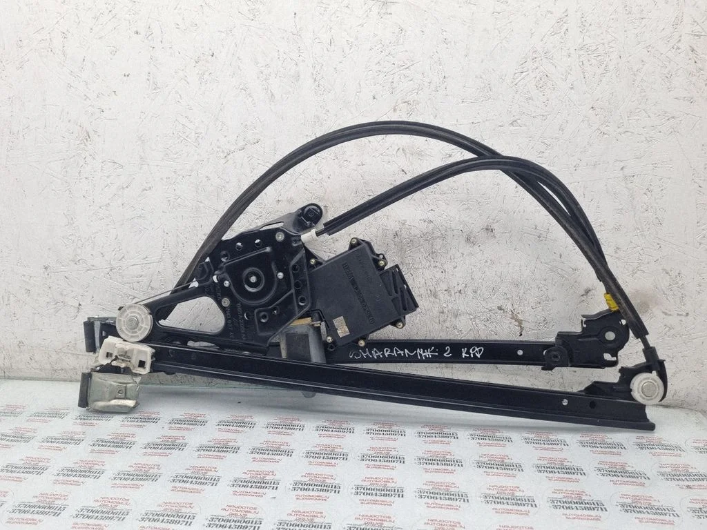 Front door window regulator with motor – Volkswagen Sharan (2001-2010)