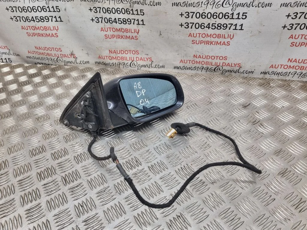 Esiukse elektriline välispeegel – Audi A8 S8 D3 4E (2002-2009)