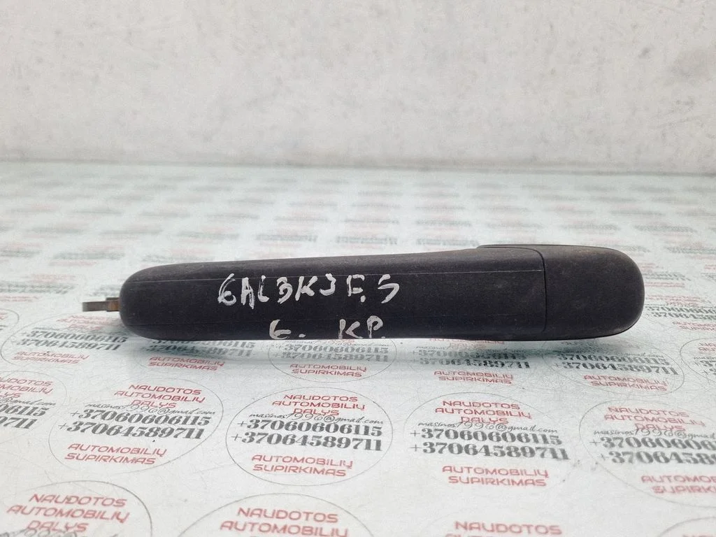 Rear door exterior handle – rear left