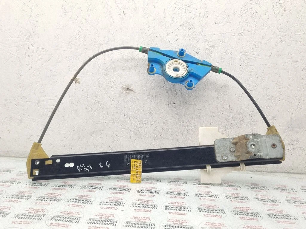 Tagaukse aknatõstuk ilma mootorita 8E0839461B